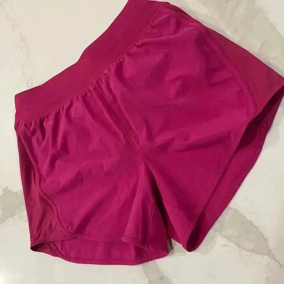 All in Motion Dark Pink Activewear Performance Shorts Women’s XS Lined Pocket - Picture 2 of 8
